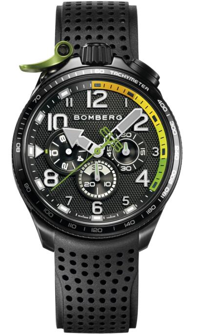 Review Bomberg Bolt-68 BS45CHPBA.059-1.10 Racing Replica mens watch